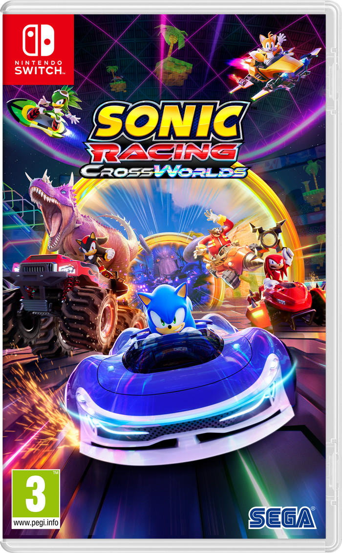 Sonic Racing CrossWorlds Nintendo Switch Main Image