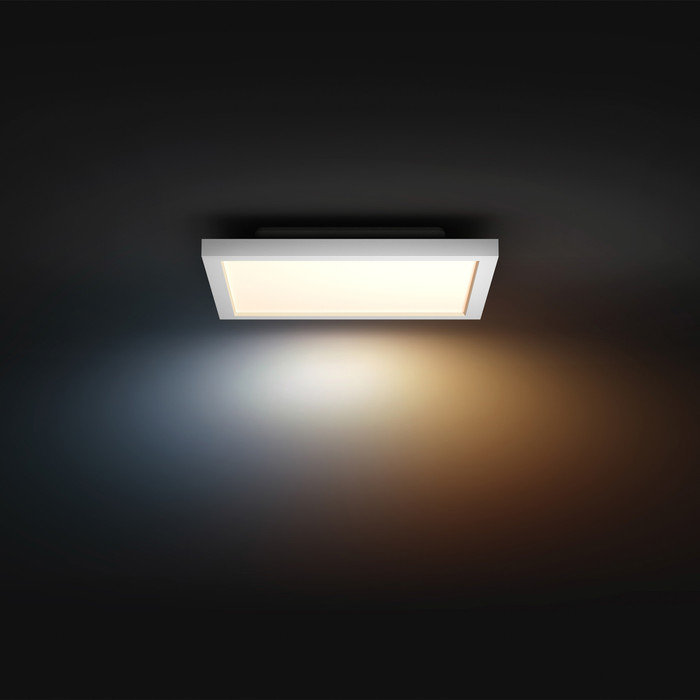Philips Hue Aurelle White Ambiance Square Small White front