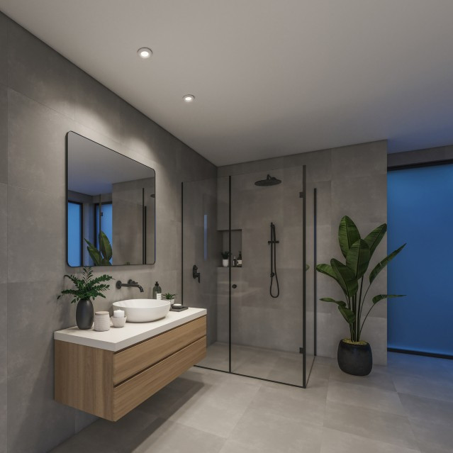 Philips Hue Adore Spot Encastré pour Salles de Bain White Ambiance Blanc produit à l'usage