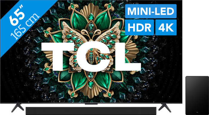 TCL 65" QD Mini-led C61K 4K (2025) + TCL Q65H Main Image