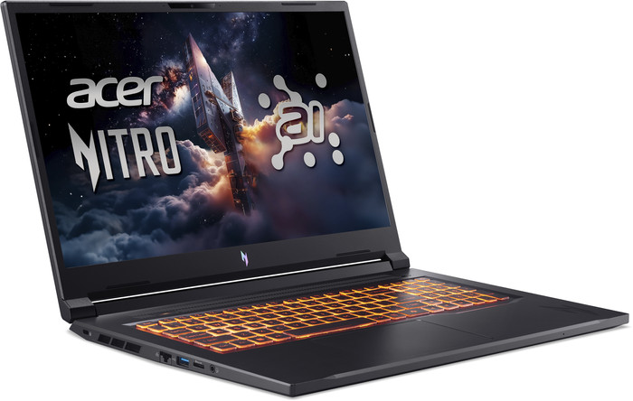 Acer Nitro V 17 AI ANV17-61-R5CN AZERTY left side