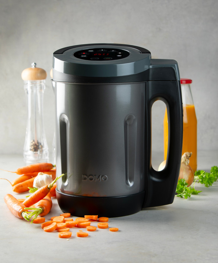 DOMO Blender Chauffant DO728BL produit à l'usage