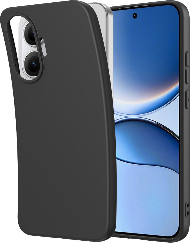 Just in Case Soft Design POCO F7 Back Cover Black combined product