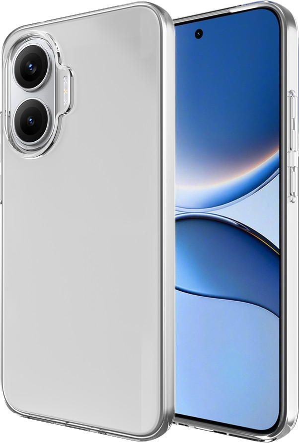 Just in Case Soft Design POCO F7 Back Cover Transparent produit composé