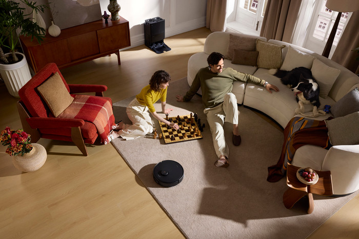 Roborock Qrevo Edge 5V1 Black product in use