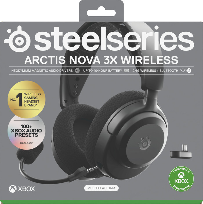 SteelSeries Arctis Nova 3X Noir emballage