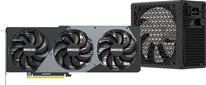 INNO3D GeForce RTX 5080 X3 16GB + Corsair RM850x Main Image