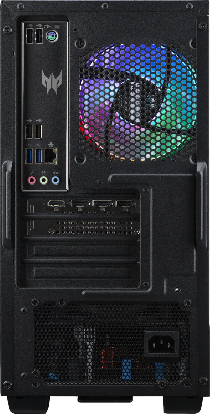 Acer Predator Orion 3000 665 I76071G achterkant