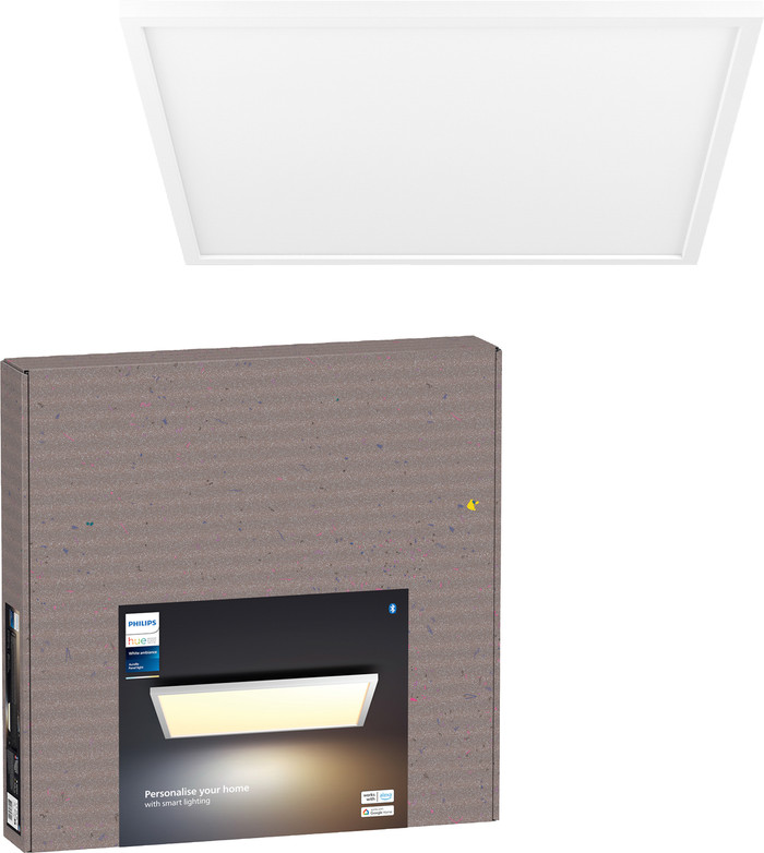 Philips Hue Aurelle White Ambiance Carré Grand Noir emballage