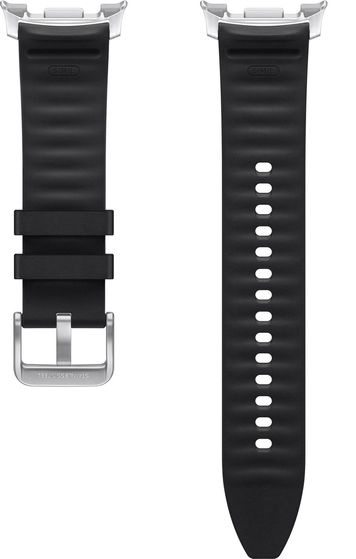 Samsung Galaxy Watch Series 8 Bracelet Cuir Hybride Noir S/M/L Main Image