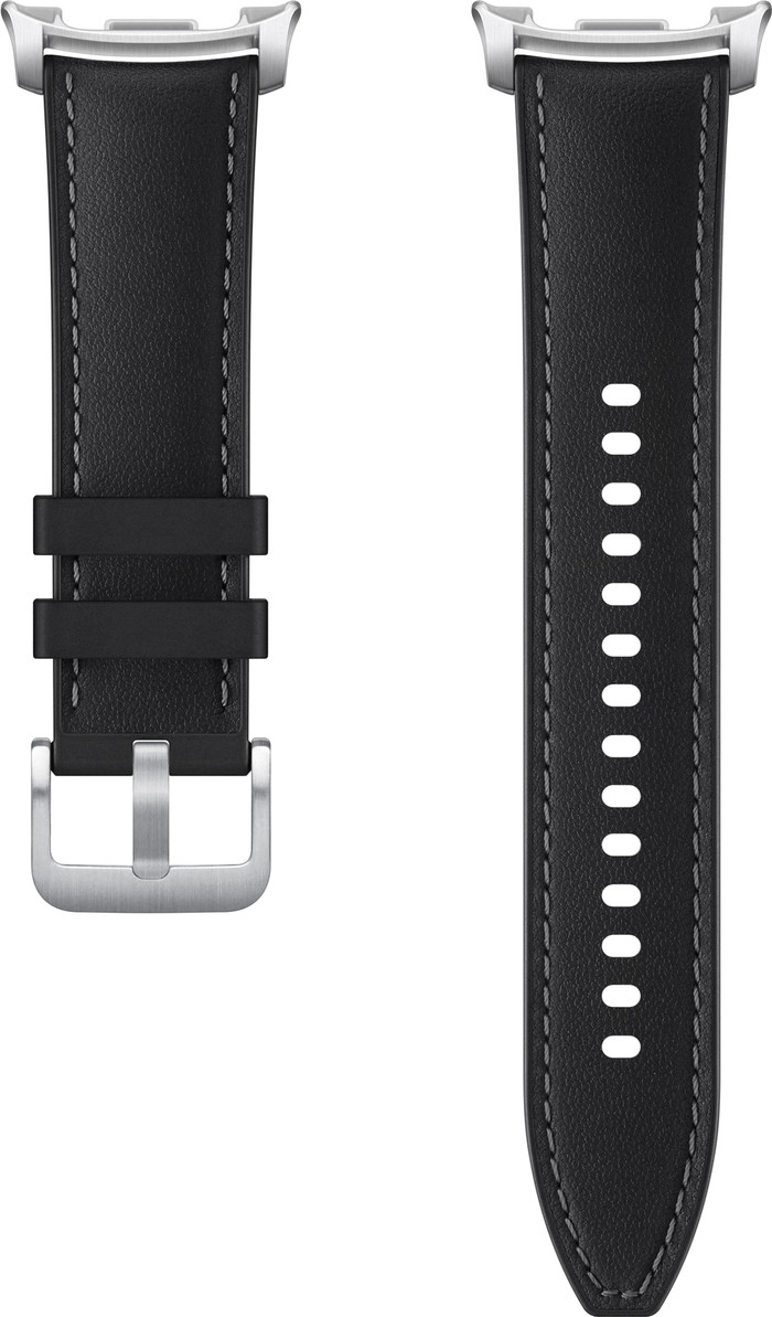 Samsung Galaxy Watch Series 8 Bracelet Cuir Hybride Noir S/M/L arrière