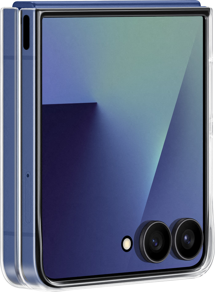 Samsung Galaxy Z Flip 7 Back Cover Transparent dessous