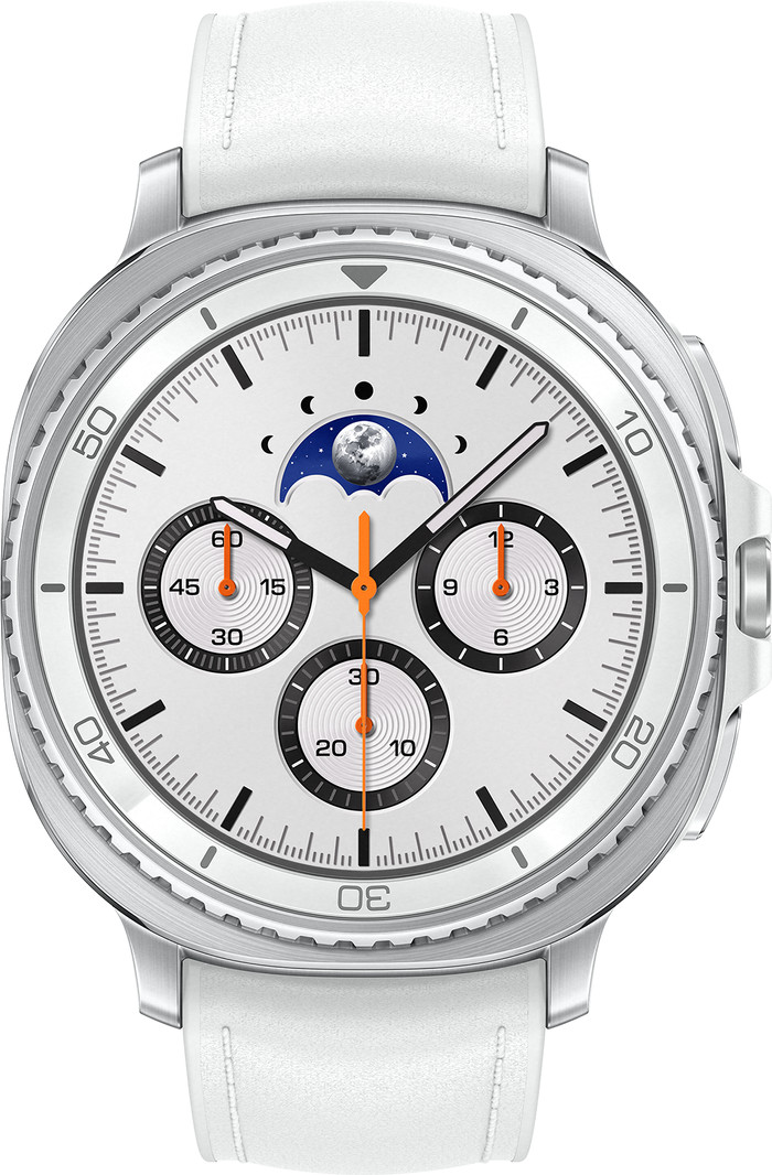 Samsung Galaxy Watch 8 Classic White 46mm front