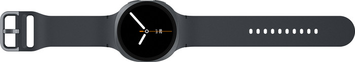 Samsung Galaxy Watch 8 Donkergrijs 44mm voorkant