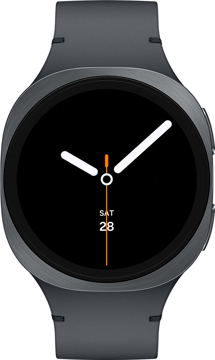 Samsung Galaxy Watch 8 4G Donkergrijs 40mm voorkant