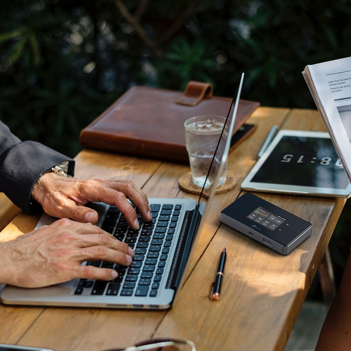 TP-Link M8550 product in gebruik