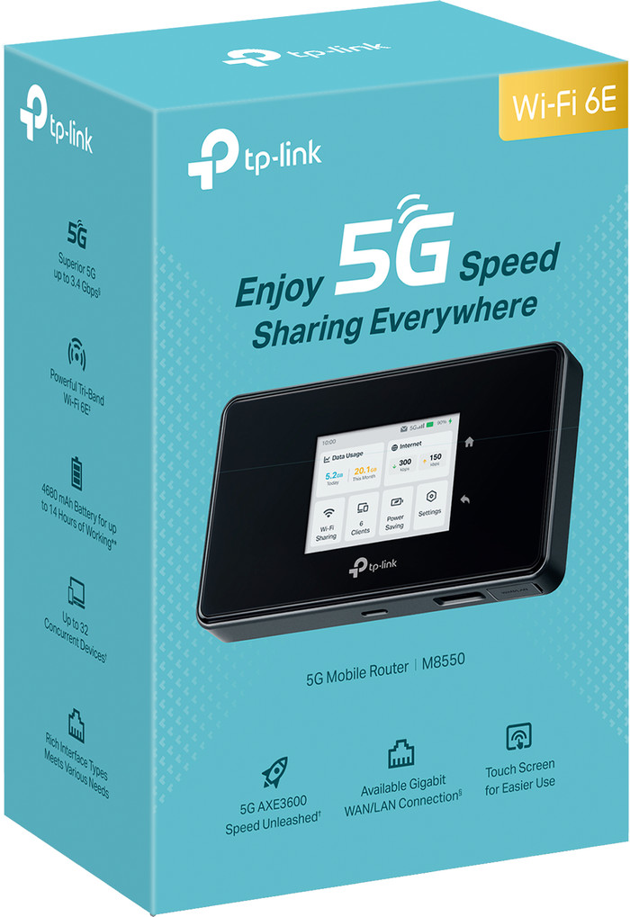 TP-Link M8550 verpakking