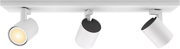 Philips Hue Runner Spot Monté en Surface White Ambiance - 3 Spots - Blanc + Variateur avant