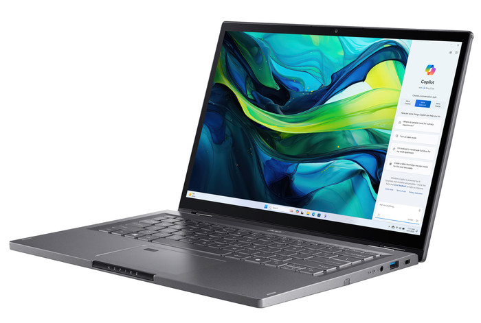 Acer Aspire Spin 14 ASP14-52MTN-777T côté droit