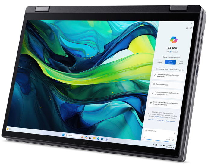 Acer Aspire Spin 14 ASP14-52MTN-777T avant