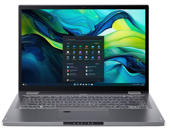 Acer Aspire Spin 14 ASP14-52MTN-777T avant