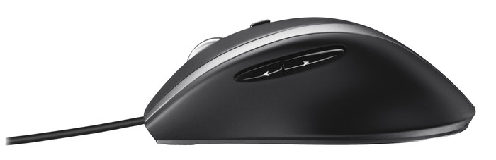 Logitech M500s Advanced Souris Filaire côté gauche