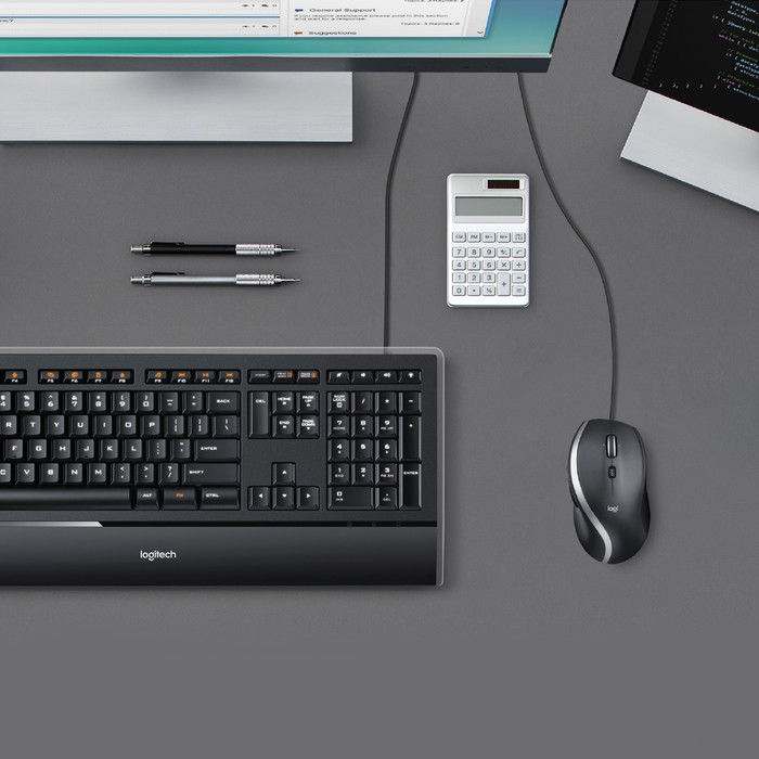 Logitech M500s Advanced Souris Filaire produit à l'usage