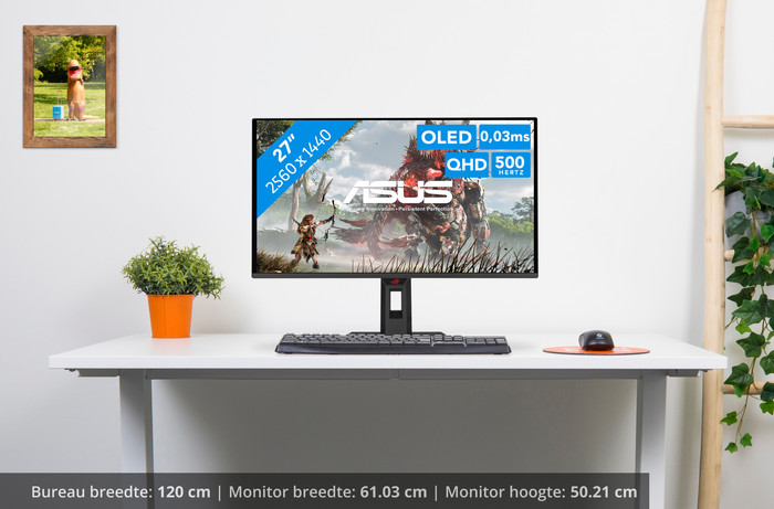 ASUS ROG Strix OLED XG27AQDPG visual Coolblue 1