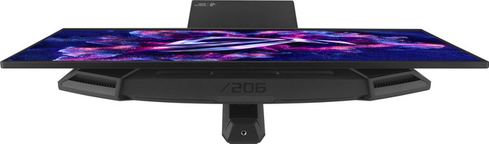 ASUS ROG Strix OLED XG27AQDPG dessus