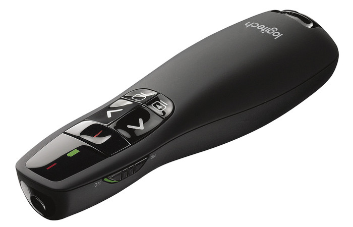 Logitech R400 Wireless Presenter front