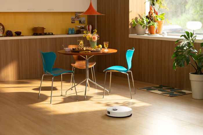 Roborock Q10 VF White product in gebruik