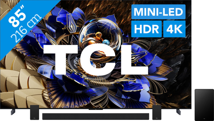 TCL 85 inches QD Mini-LED X11K 4K (2025) + TCL Q85H PRO Main Image
