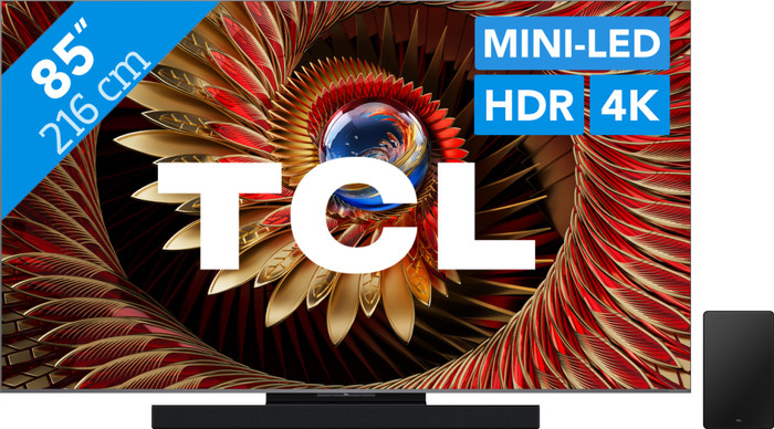 TCL 85" QD Mini-led C81K 4K (2025) + TCL Q75H Main Image