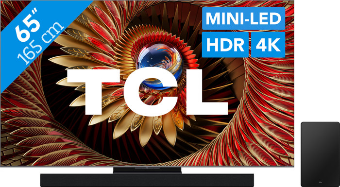 TCL 65" QD Mini-led C81K 4K (2025) + TCL Q75H Main Image