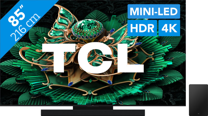 TCL 85 inches QD Mini-LED C71K 4K (2025) + TCL Q75H Main Image
