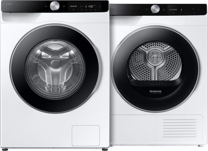 Samsung WW90DG6U85LK AI Wash + Samsung DV90DG6845LKU3 AI Dry Main Image