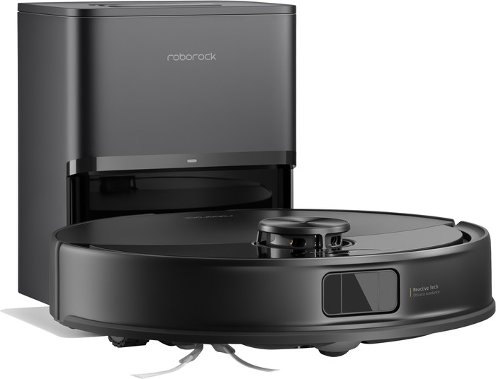 Roborock Q10 VF+ Black linkerkant