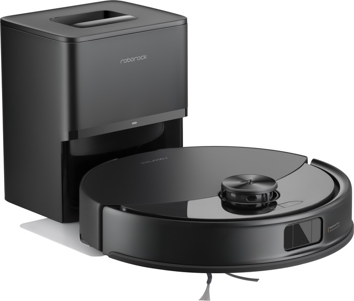 Roborock Q10 VF+ Black linkerkant