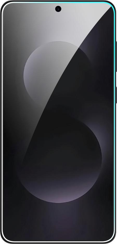 Just In Case Tempered Glass Samsung Galaxy S25 Edge Screenprotector voorkant