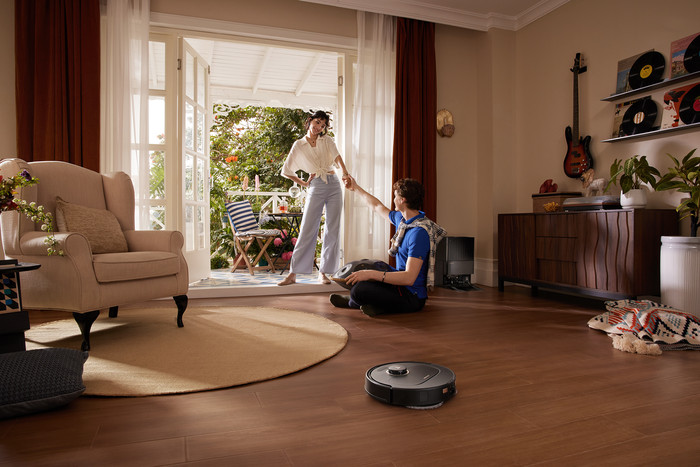 Roborock Qrevo 5AE Noir produit à l'usage