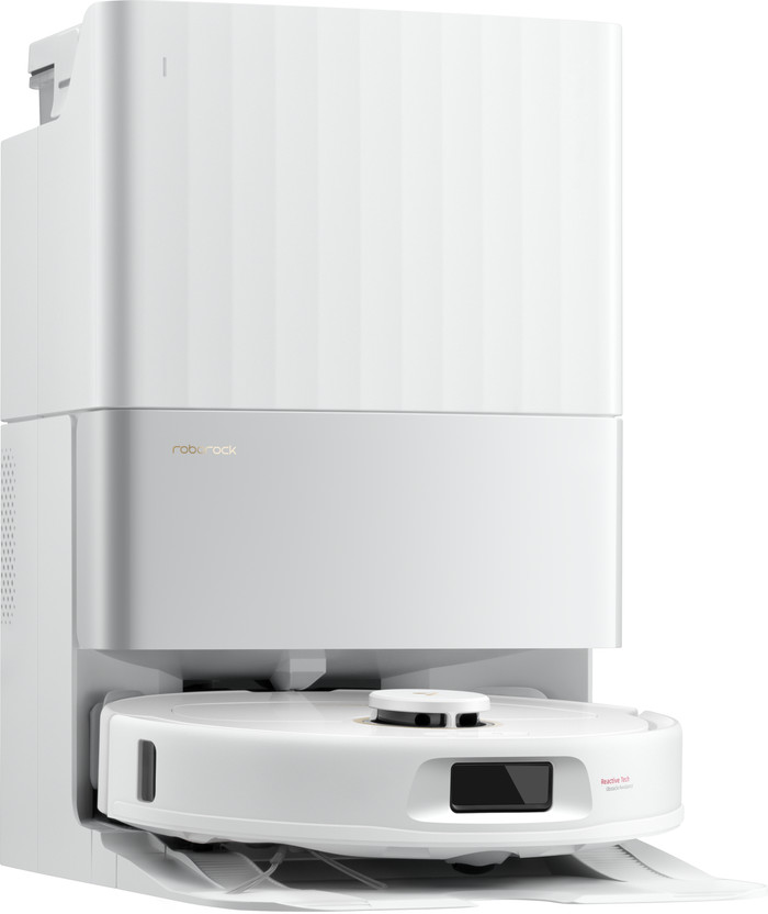 Roborock Qrevo 5AE Blanc côté gauche