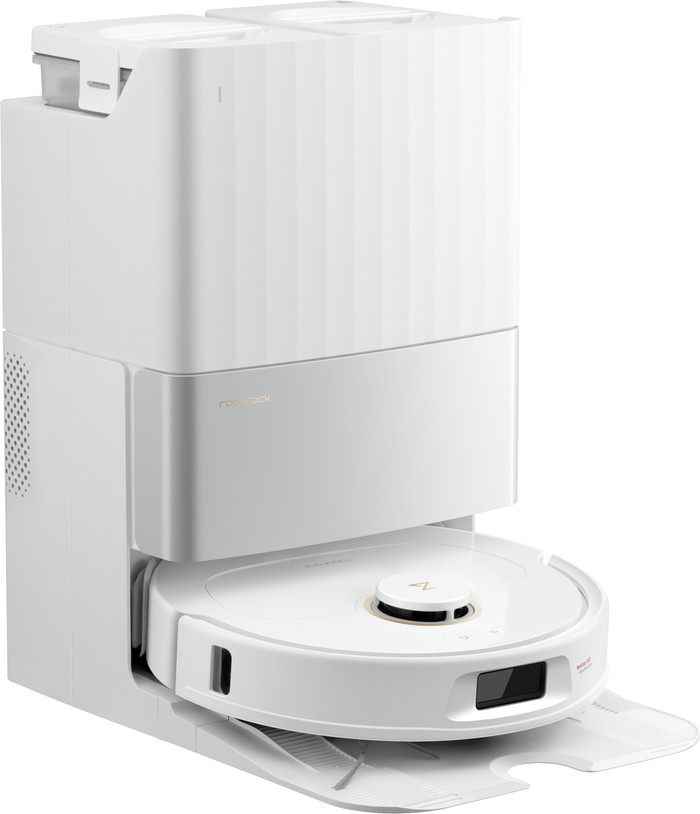 Roborock Qrevo 5AE Blanc côté gauche