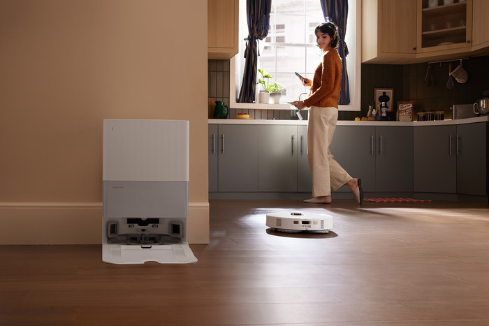 Roborock Qrevo 5AE Blanc produit à l'usage