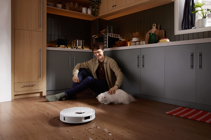 Roborock Qrevo 5AE Blanc produit à l'usage