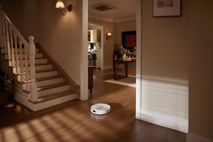 Roborock Qrevo 5AE Blanc produit à l'usage