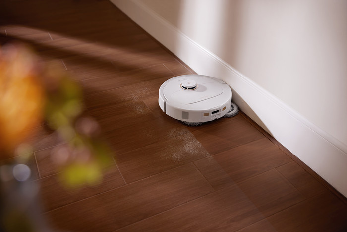 Roborock Qrevo 5AE Blanc produit à l'usage