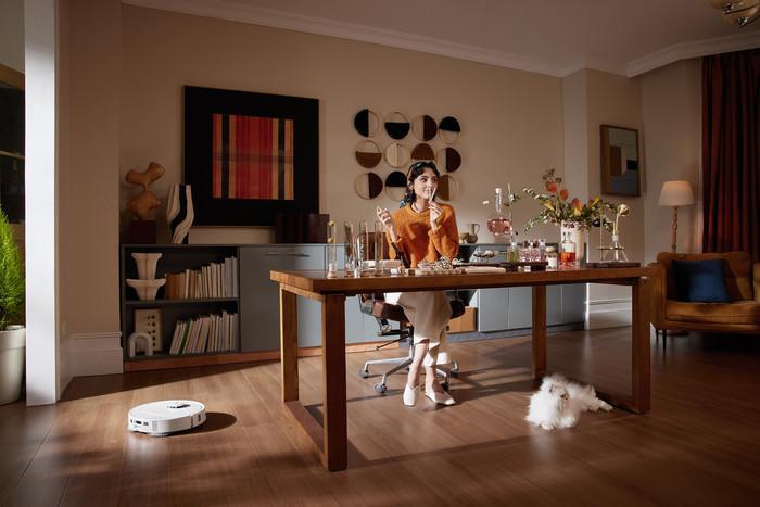 Roborock Qrevo 5AE Blanc produit à l'usage