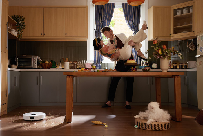 Roborock Qrevo 5AE Blanc produit à l'usage