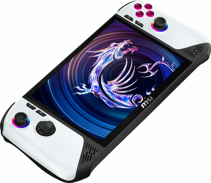 MSI Claw 8 AI+ A2VM Polar Tempest Edition-069NL linkerkant