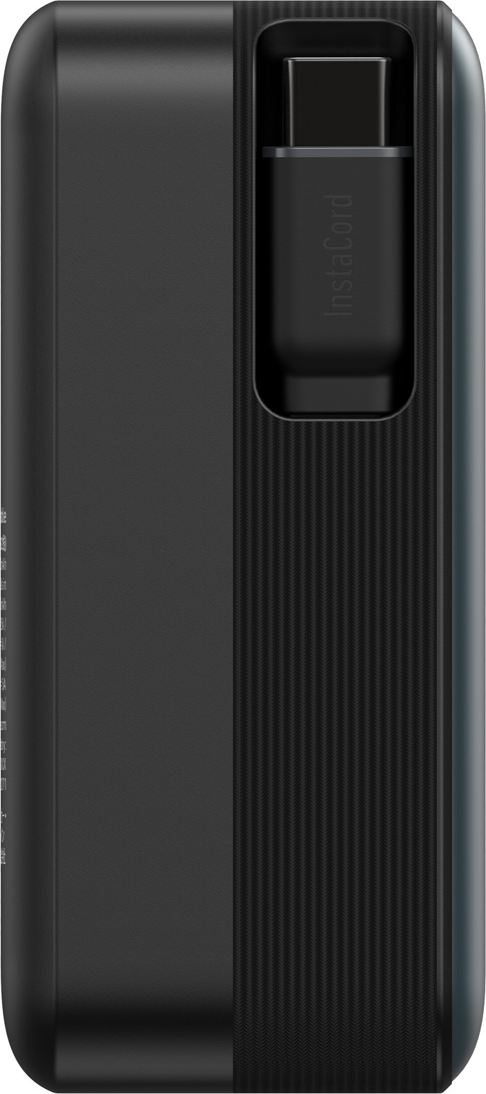 Anker Nano Power Bank 10.000mAh with 45W Fast Charging Black left side